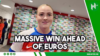 STATEMENT WIN ahead of Euros | Grace Clinton | England 6-0 Portugal