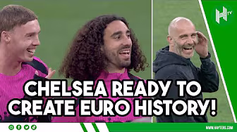 GREAT VIBES as Chelsea train ahead of Conference League final
