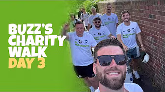 Buzz's Charity Walk | DAY 3 | Lewis Dunk And Billy Gilmour Join The Final Push backdrop