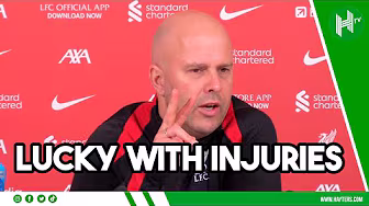 We have NOT been lucky with INJURIES | Arne Slot | Liverpool v Southampton background