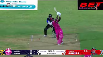 Rovman Powell POWERING Sixes! | CPL 2025
