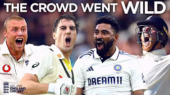 When The Crowd Went Wild | Spine-Tingling Test Moments background
