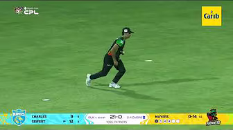 Naseem Shah's BRILLIANT Catch at Close Range! | CPL 2025
