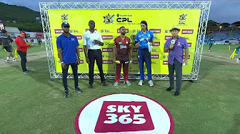 Your Sky365 Coin Toss is Here for St Lucia Kings and Trinbago Knight Riders! | CPL 2025