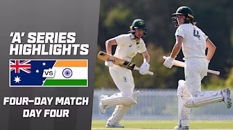 Australia A v India A | Four-day match | Day 4 backdrop