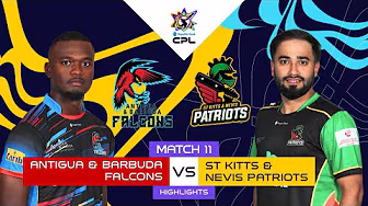 Highlights | Antigua And Barbuda Falcons vs. St Kitts & Nevis Patriots | CPL 2025