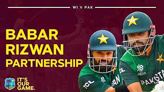 Half Century Partnership 📈 Babar Azam 👑 Mohammad Rizwan 🍿 | West Indies v Pakistan 1st ODI