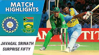 Srinath’s Surprise Fifty & Rhodes Match-Winning Knock | India vs South Africa Titan Cup Highlights