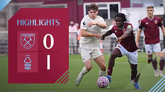 West Ham United U21 0-1 Nottingham Forest U21 | Premier League 2 Highlights background
