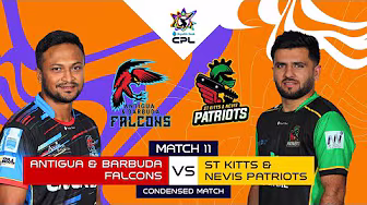 Condensed Match | | Antigua And Barbuda Falcons vs. St Kitts & Nevis Patriots | CPL 2025