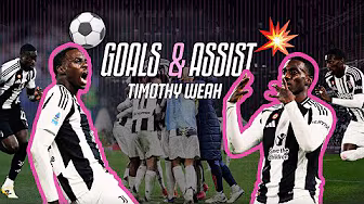 All GOALS & ASSIST Timothy WEAH | Good luck Tim!