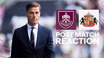 Scott Parker On First Win Of The Season | REACTION | Burnley 2-0 Sunderland