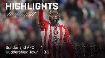 Lads Exit Cup | Sunderland AFC 1 - 1 Huddersfield Town (5-6 Penalties) | Carabao Cup Highlights background