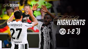 HIGHLIGHTS | Borussia Dortmund 1-2 Juventus | CAMBIASO's BRACE | Pre-Season Friendly background