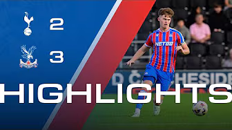 Tottenham Hotspur 2-3 Crystal Palace | U21 Match Highlights background