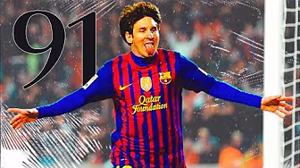 Lionel Messi | All 91 Goals in 2012