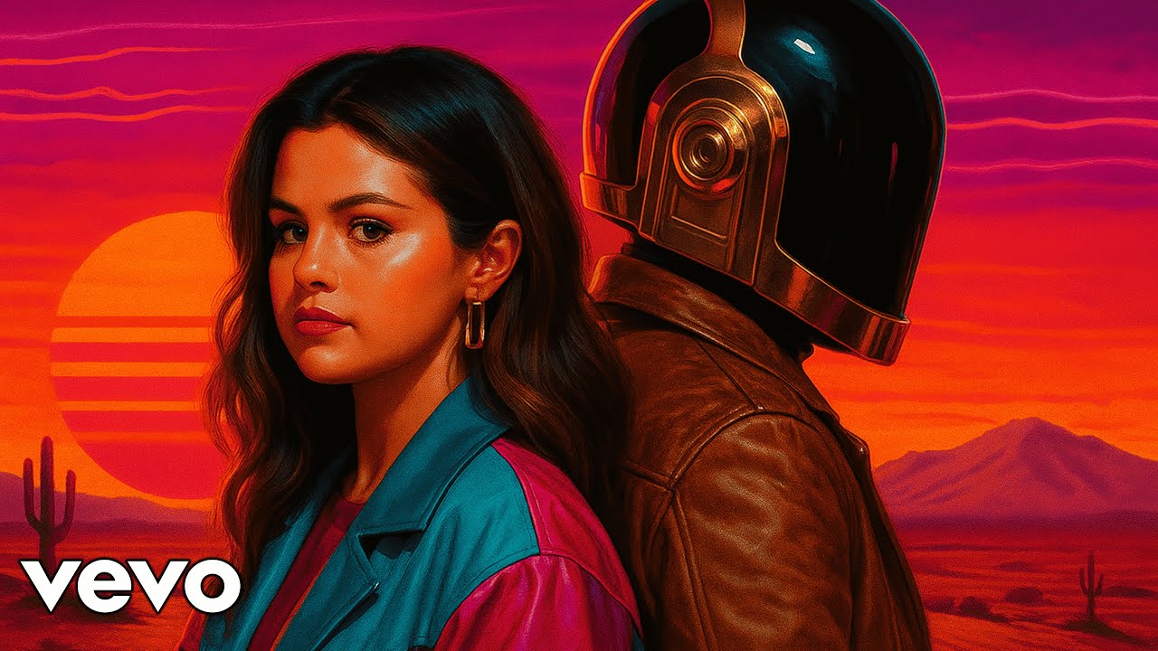 Selena Gomez ft Daft Punk - Sunset Drive background