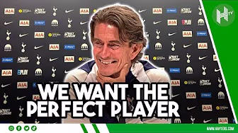 We want to sign the PERFECT player | Thomas Frank | Man City v Tottenham background