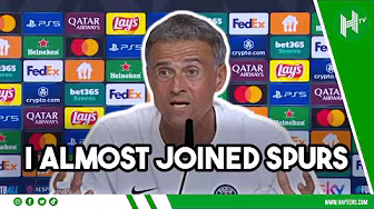 I ALMOST JOINED SPURS IN 2023 | Luis Enrique | PSG v Tottenham