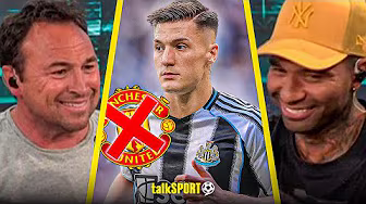 "HAAAS ANYONE SEEN MAN UTD!" Newcastle fan MOCKS Man Utd & INSISTS Sesko will join the Geordies! background