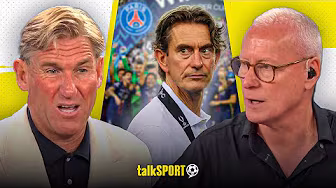 "CONSTANT PESSIMISM!" Simon Jordan HITS OUT at Spurs fans after Super Cup defeat to PSG | Extra Time background