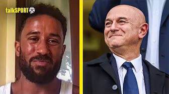Spurs' Daniel Levy is ‘BY FAR’ the BEST CHAIRMAN in the Premier League, INSISTS Andros Townsend! background