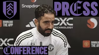 Ruben Amorim Pre-Fulham | Press Conference 🎙️ backdrop