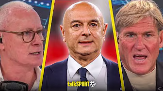 "HE'S GOT TO GO NOW!" Spurs fan CLASHES with Simon Jordan & BLAMES Levy for transfer failure! background