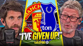"THAT'S NUTS!" Man United fan INSISTS he's done supporting the club & wants to be an EVERTON FAN! backdrop