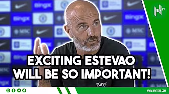 EXCITING Estevao will be so IMPORTANT! | Enzo Maresca | Chelsea 0-0 Crystal Palace background