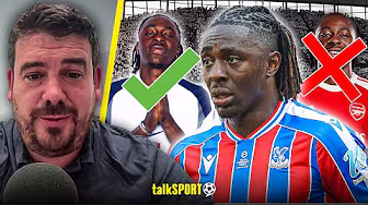 "FUNDS ARE THERE!" Alex Crook provides update on TUG OF WAR between Spurs & Arsenal for Eberechi Eze background