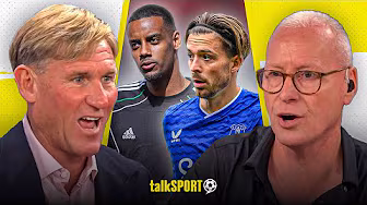 Simon Jordan's LIVELY DEBATES on Isak transfer, Grealish to Everton & Palace UEL appeal | Extra Time background