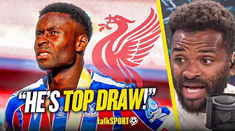 "He's England's BEST DEFENDER!" Darren Bent SHOCKED by Marc Guehi being valued at 35 MILLION! background