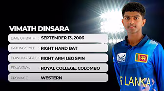 Get to Know | Vimath Dinsara background