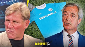 "IT'S IRRELEVANT!" Simon Jordan REACTS to Nigel Farage & Reform UK launching football shirt!