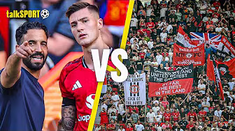 "SHOCKING!" Man Utd callers QUESTION Amorim's decisions vs Arsenal & say they should've sold Bruno background