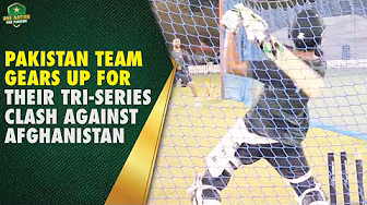 Training ground diaries π₯ Pakistan team gears up for their tri-series clash against Afghanistan π
