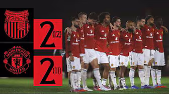 Defeat On Penalties | Grimsby v Man Utd