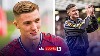"Man Utd are an UNBELIEVABLE club... a great project!" | Benjamin Sesko explains his Man Utd move ЁЯФ┤ backdrop