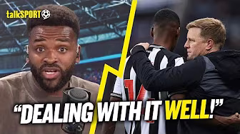 Darren Bent INSISTS Eddie Howe will allow Alexander Isak back into the Newcastle SQUAD! background