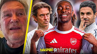 "IT'S A BIG BLOW!" Glenn Hoddle REACTS to Arsenal HIJACKING Tottenham's move for Eze!