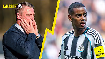 "COMPLETE MESS!" Former Newcastle midfielder Lee Clark CRITICISES Isak's behaviour in transfer saga background