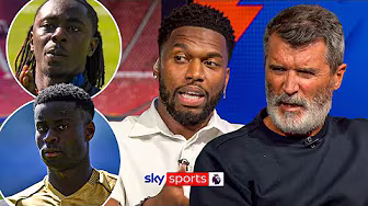 "Just get down the tunnel!" | Super Sunday discuss Eze & Guehi after Chelsea vs Palace background