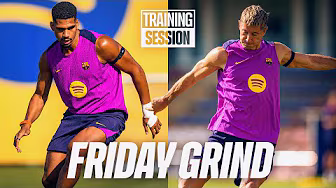 FOCUSED ON SUNDAY 😤 | FC Barcelona Training 🔵🔴 backdrop