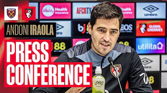 Press conference: Iraola on quick turnaround to West Ham away tie and injury latest on Chrisite background
