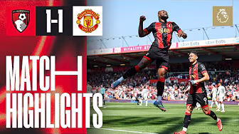 Evanilson sent off in VAR controversy as Cherries draw with United | AFC Bournemouth 1-1 Man United