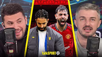 "It's DESPERATION!" Goals panel REACT to 'Concerning' Man Utd celebrations after LATE WIN! backdrop