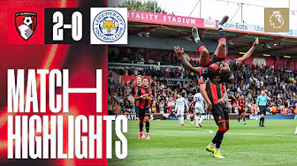 Semenyo nets brace and drops backflip cele in final day victory | AFC Bournemouth 2-0 Leicester City