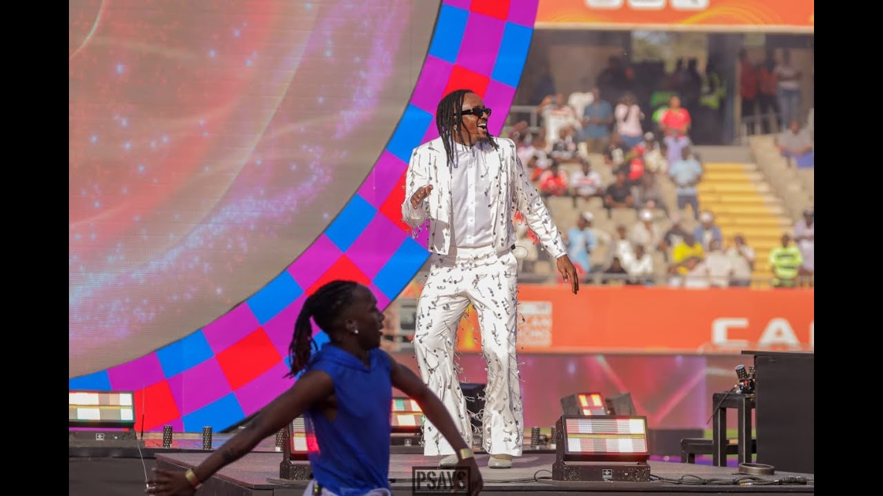 Savara - CHAN (Africa Nations Championship) 2024 Closing Ceremony Performance backdrop