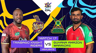 Highlights | Trinbago Knight Riders vs Guyana Amazon Warriors | CPL 2025